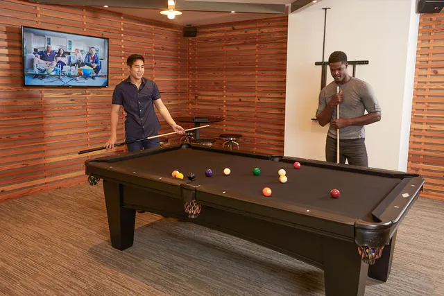 a view of a terrace with hardwood floor