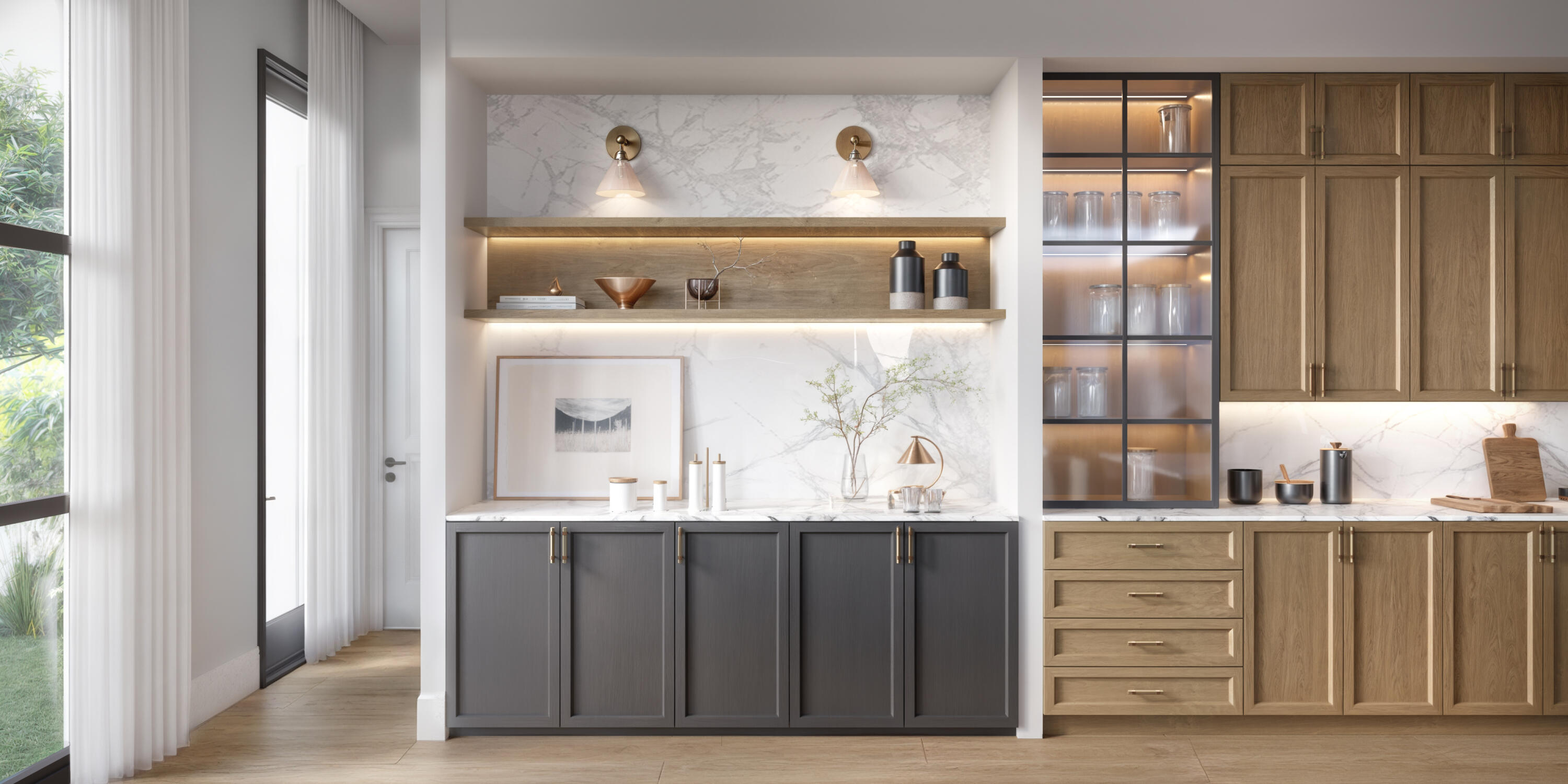 824 Azalea Street Boca Raton, FL 33486 - Photo 18 of 36 a bathroom with a sink and a mirror