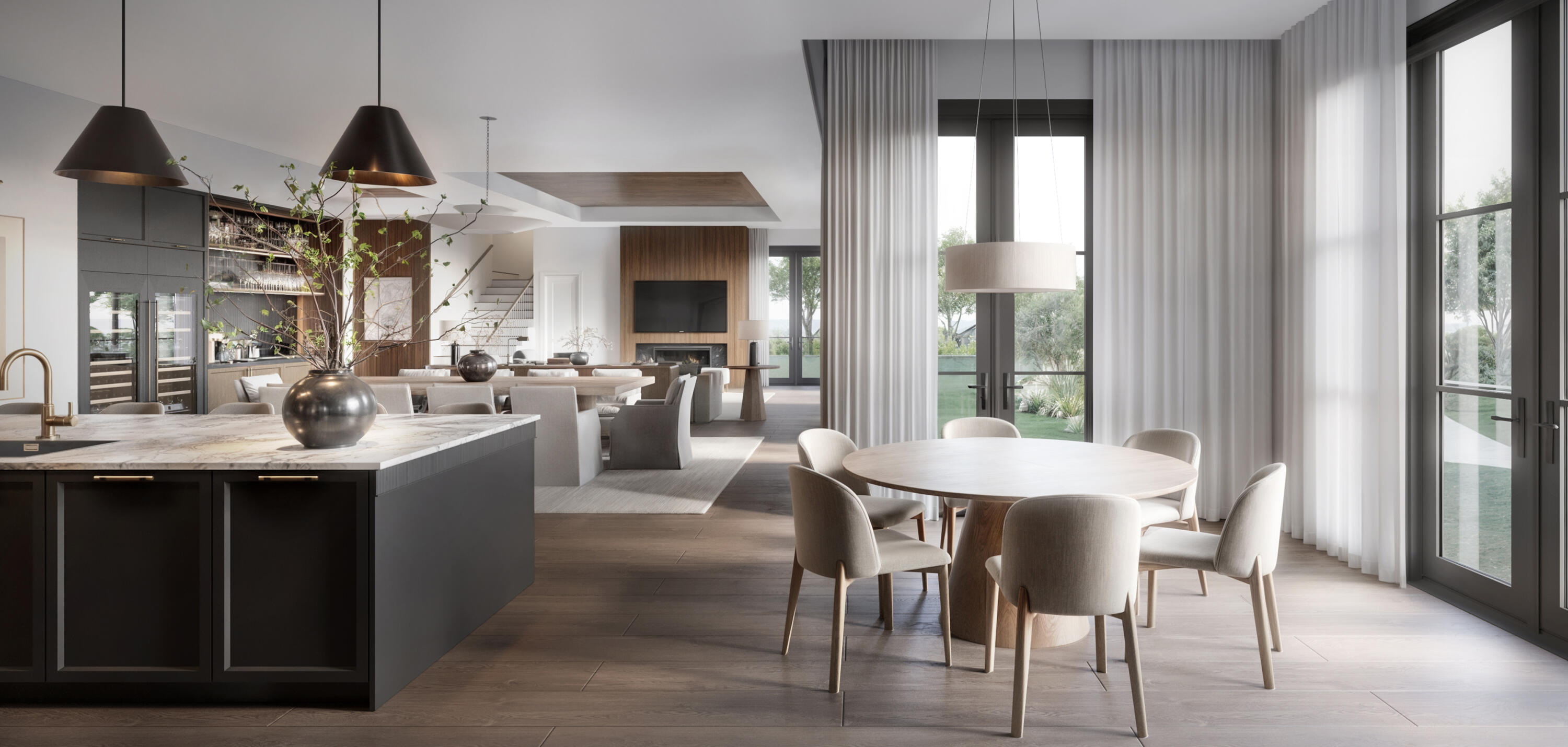 824 Azalea Street Boca Raton, FL 33486 - Photo 24 of 36 a kitchen with stainless steel appliances a dining table and chairs