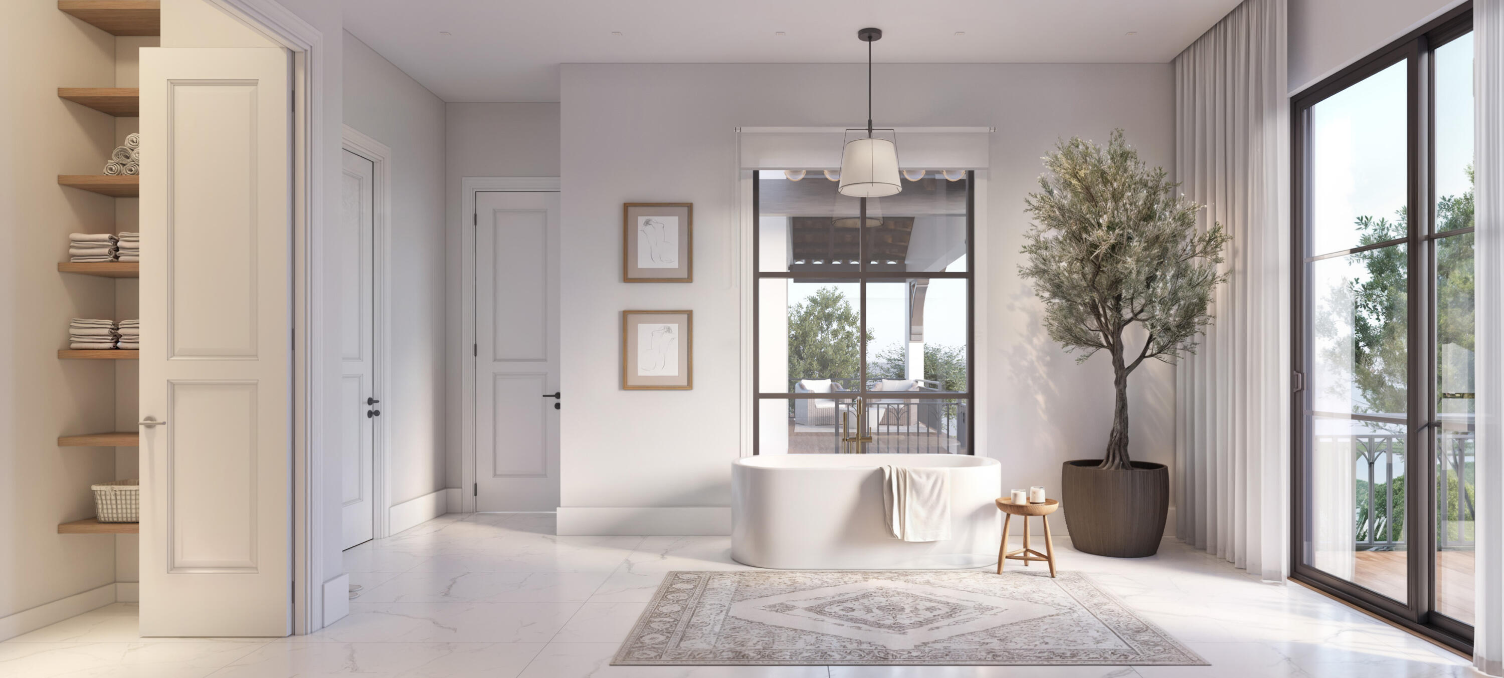 824 Azalea Street Boca Raton, FL 33486 - Photo 34 of 36 a living room with furniture and a chandelier