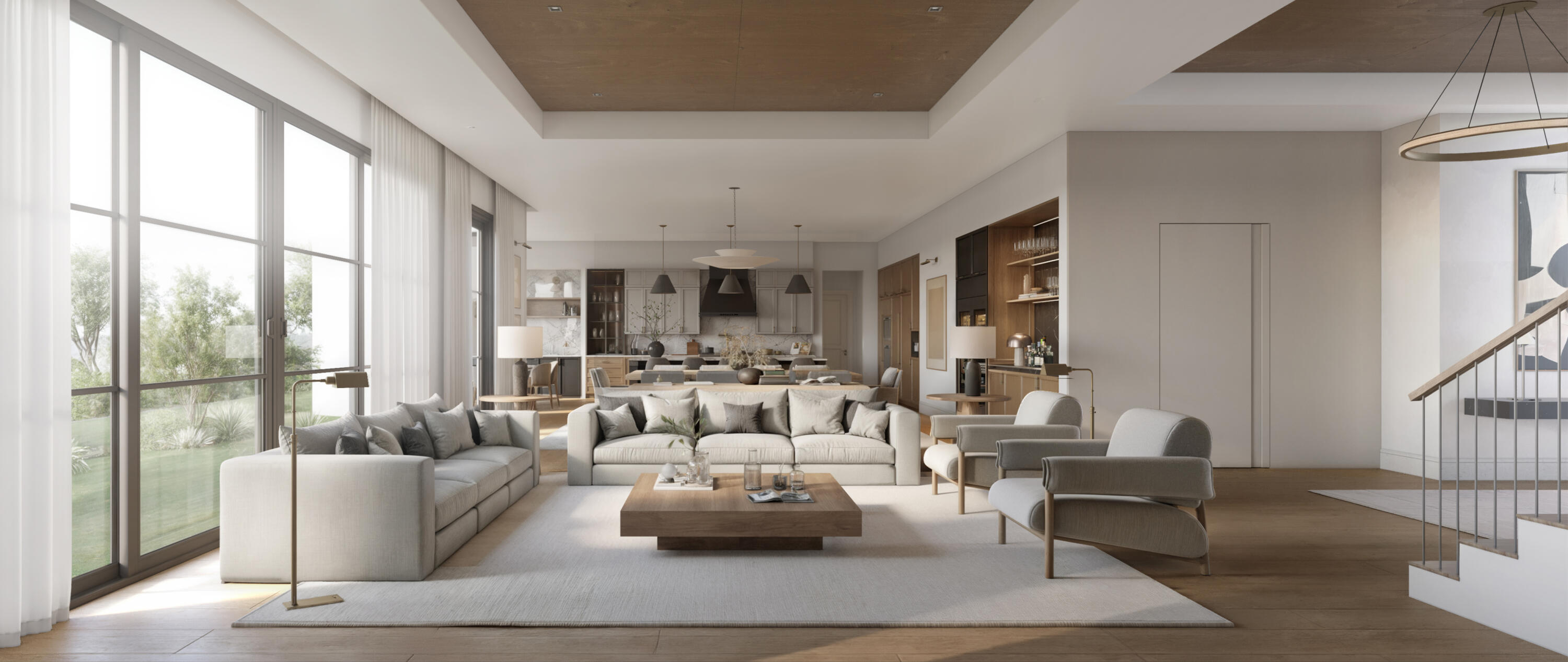 824 Azalea Street Boca Raton, FL 33486 - Photo 36 of 36 a living room with furniture and a large window