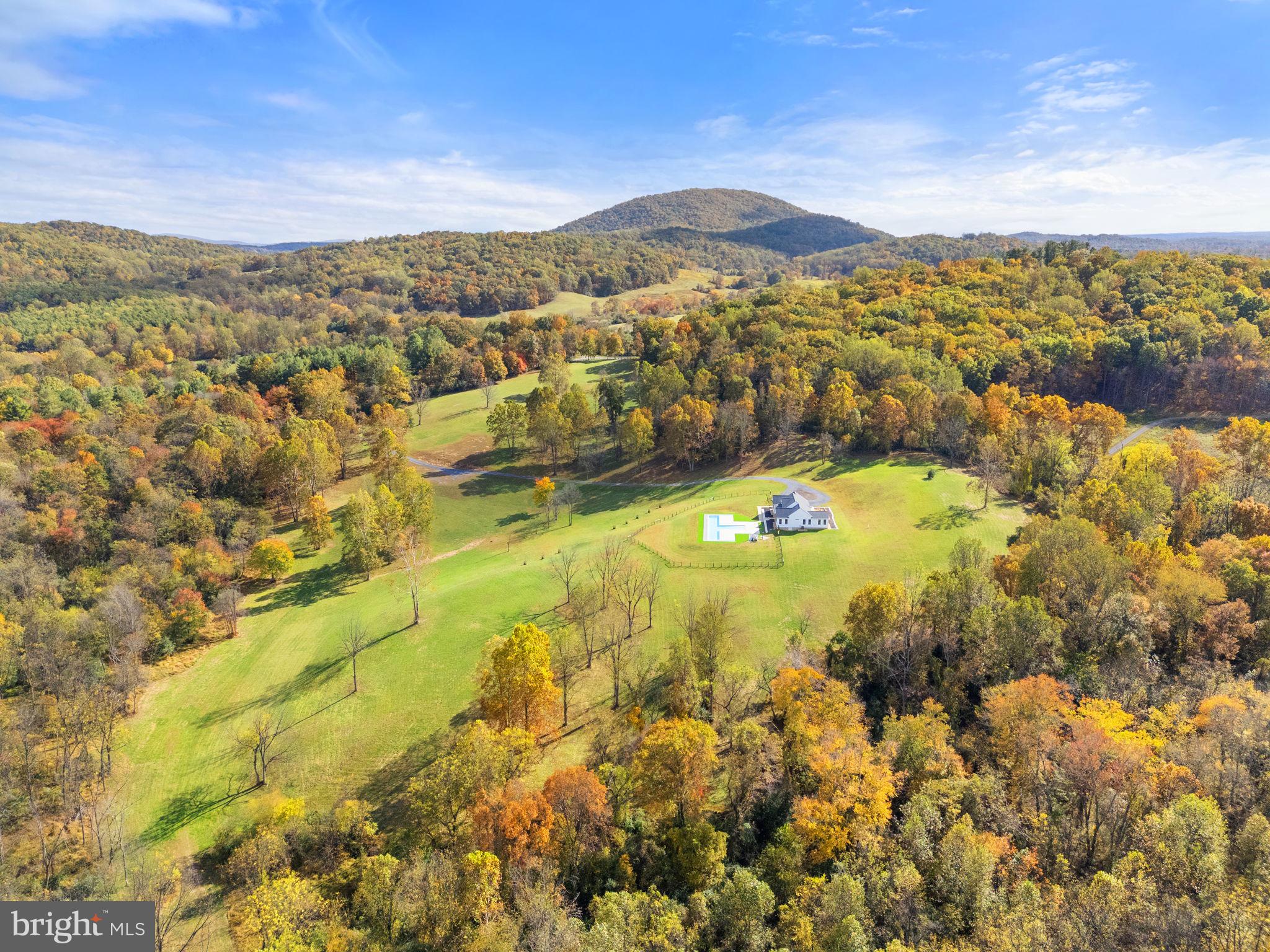 4050 Carrington Road Markham, VA 22643 - Photo 48 of 51 an aerial view of residential houses with outdoor space