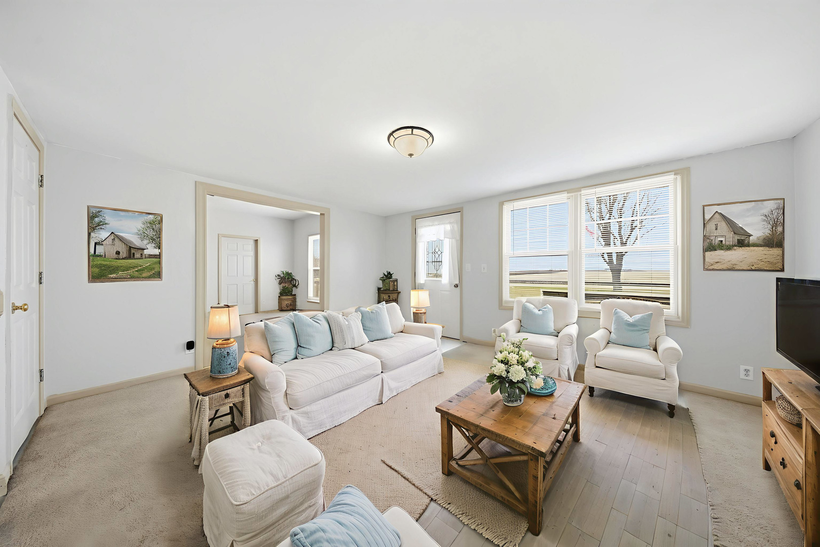 901 Hermann Road Lee, IL 60530 - Photo 5 of 42 a living room with furniture and a large window