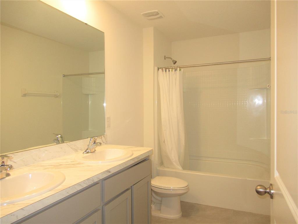 12178 Lily Magnolia Lane Riverview, FL 33569 - Photo 17 of 23 a bathroom with a sink a toilet and shower
