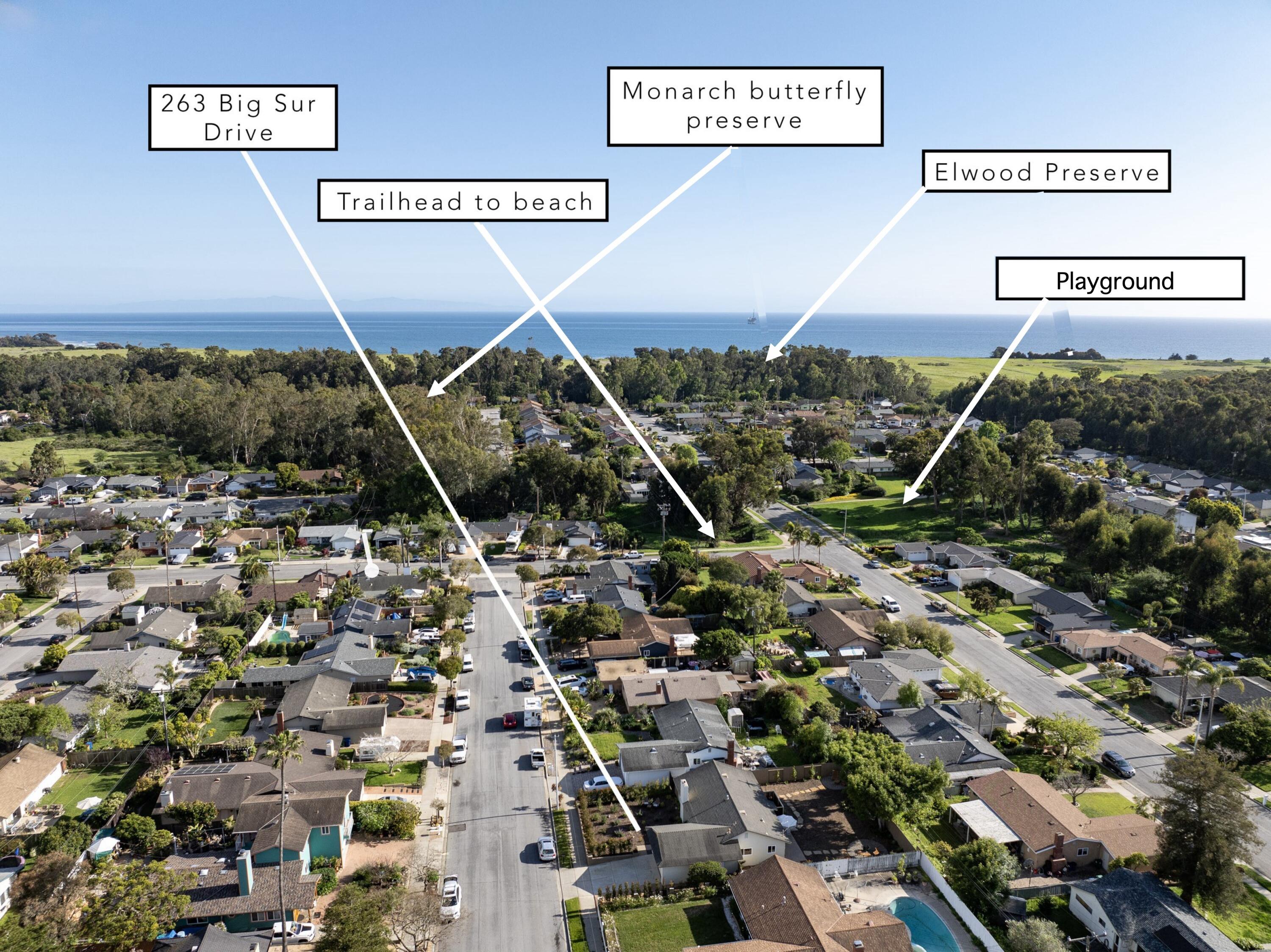 263 Big Sur Drive Goleta, CA 93117 - Photo 26 of 27 Plotted aeriral