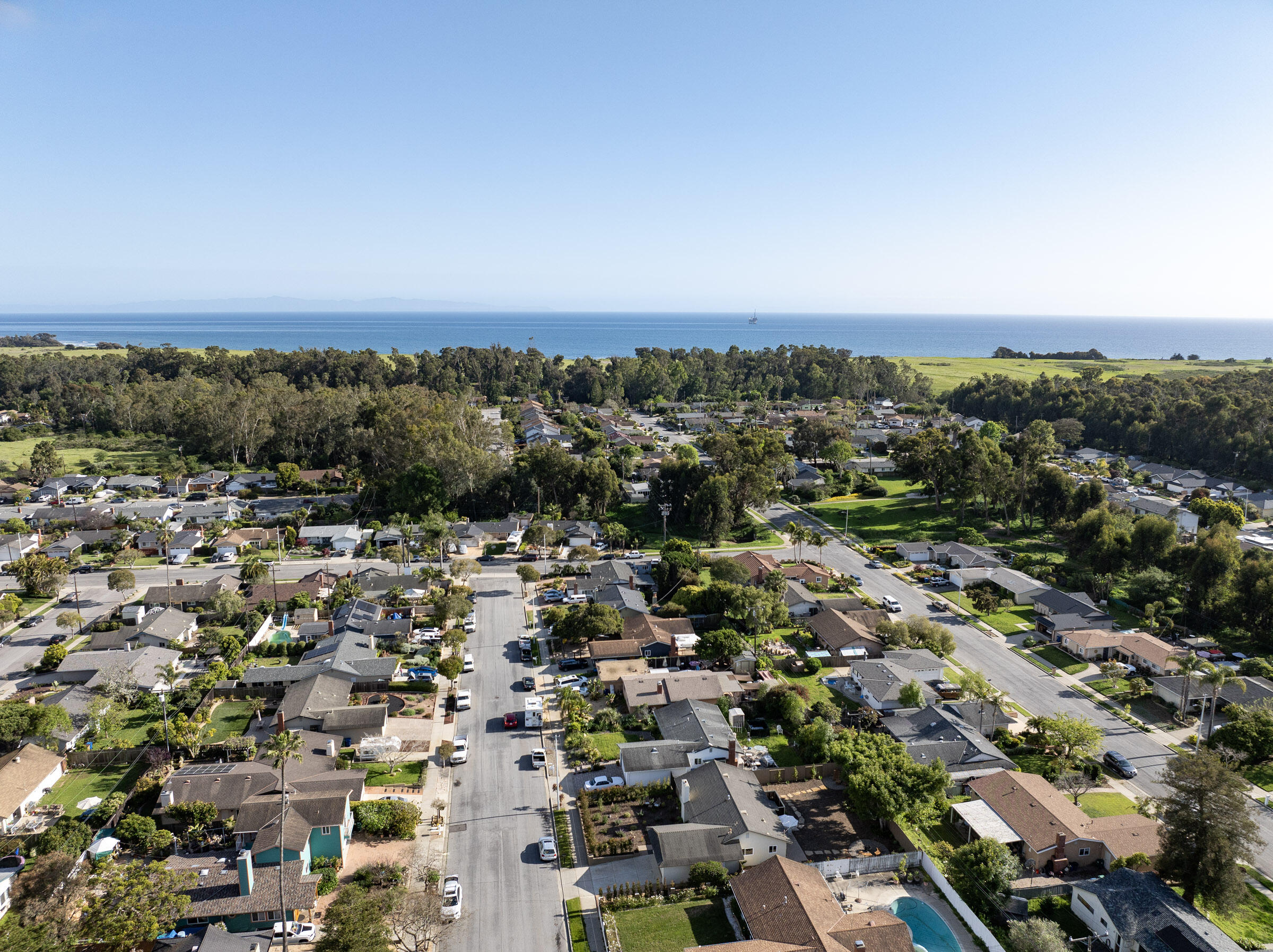 263 Big Sur Drive Goleta, CA 93117 - Photo 27 of 27 Aerial with ocean