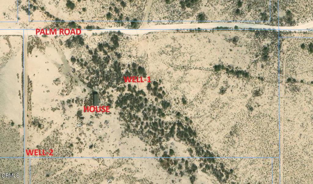 91525 Palm Road Baker, CA 92309 - Photo 28 of 40 Aerial View Well Locations