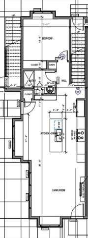 a picture of a bench in front of a building