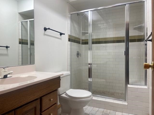 67 Hill Street Mammoth Lakes, CA 93546 - Photo 21 of 24 Full bath featuring vanity and a shower stall