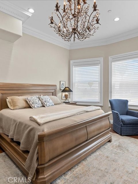 701 Rio Street Red Bluff, CA 96080 - Photo 12 of 72 a bedroom with a bed and a couch