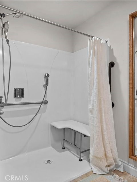 701 Rio Street Red Bluff, CA 96080 - Photo 35 of 72 a bathroom with a sink and a shower