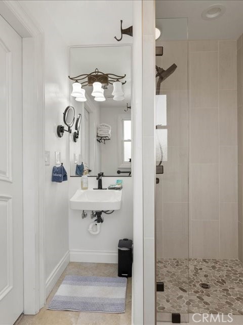 701 Rio Street Red Bluff, CA 96080 - Photo 55 of 72 a bathroom with a sink and a mirror