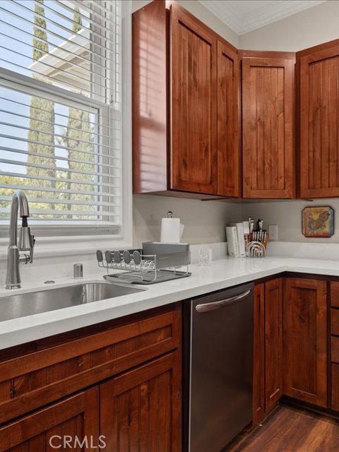 701 Rio Street Red Bluff, CA 96080 - Photo 62 of 72 a kitchen with stainless steel appliances granite countertop a sink and a cabinets