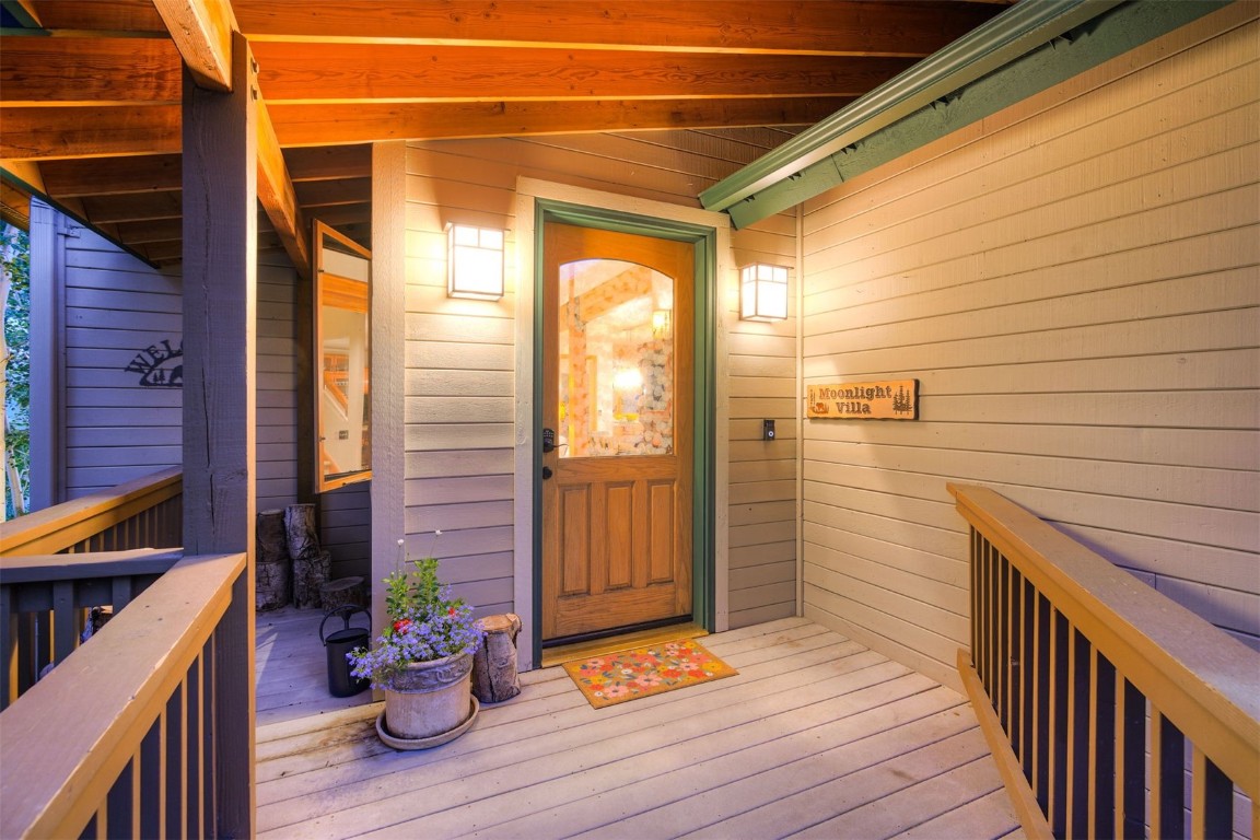 2210 Hamilton Creek Road Silverthorne, CO 80498 - Photo 2 of 50 a view of an outdoor space with wooden floor and a window