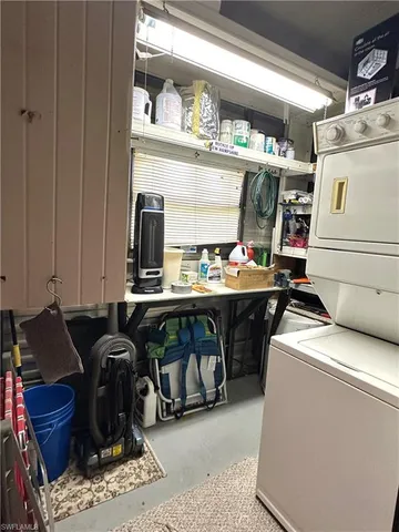 a room with storage and utility