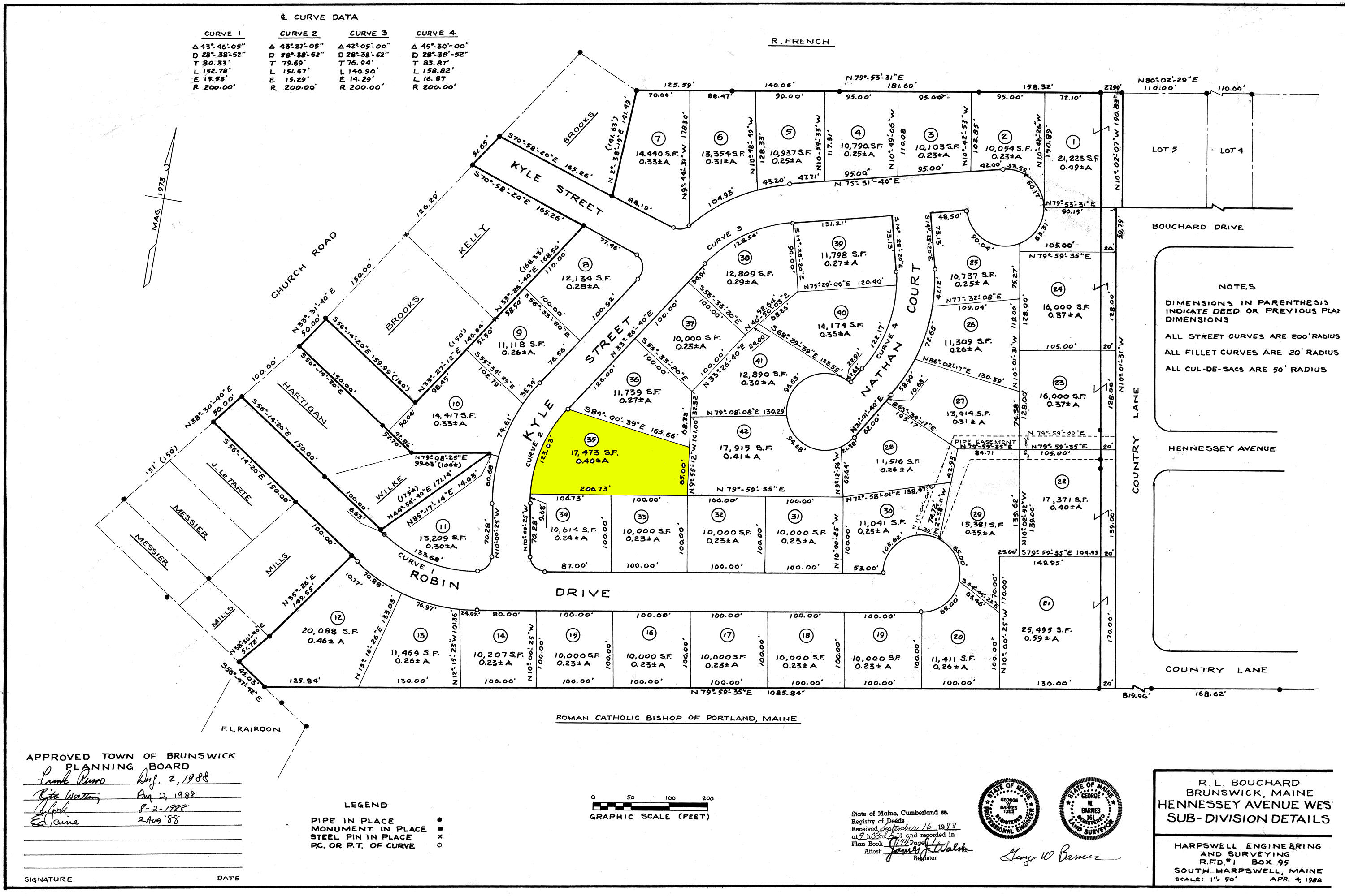 4 Kyle Street Brunswick, ME 04011 - Photo 64 of 70 Survey-Full