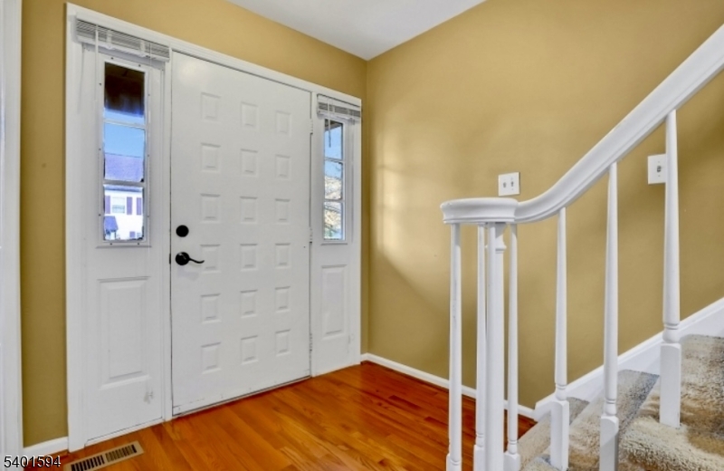 a view of front door