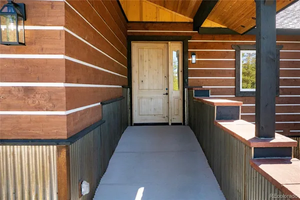 a view of a balcony