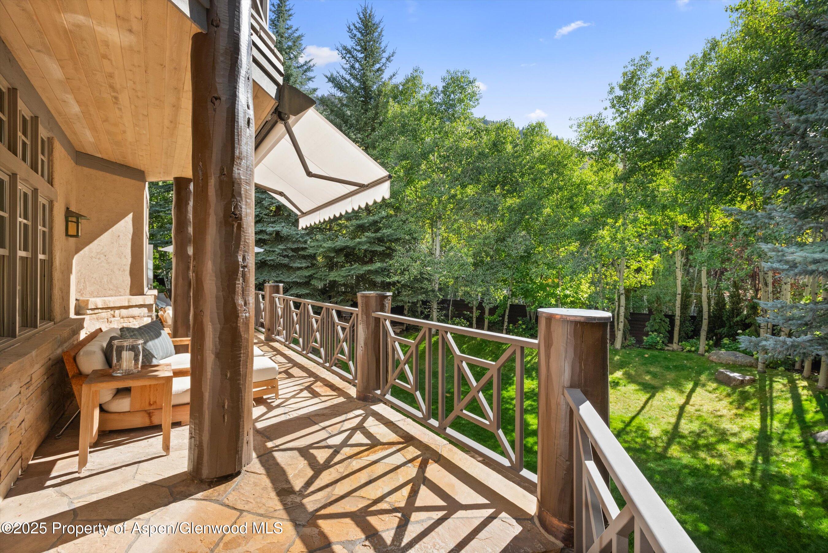 42 Northway Drive Aspen, CO 81611 - Photo 35 of 37 a view of balcony with furniture