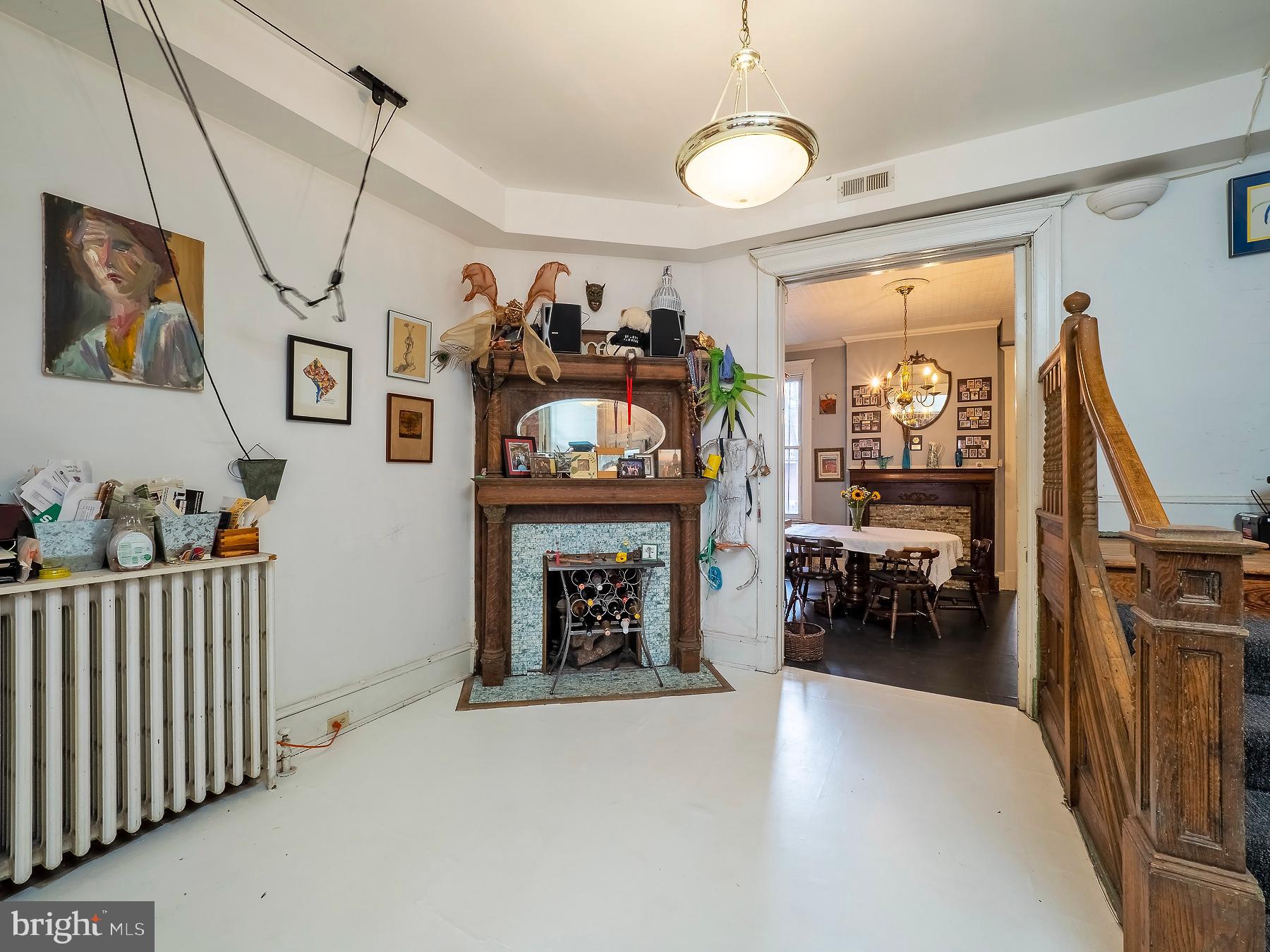 116 U Street Northwest Washington, DC 20001 - Photo 11 of 49 Another graceful fireplace