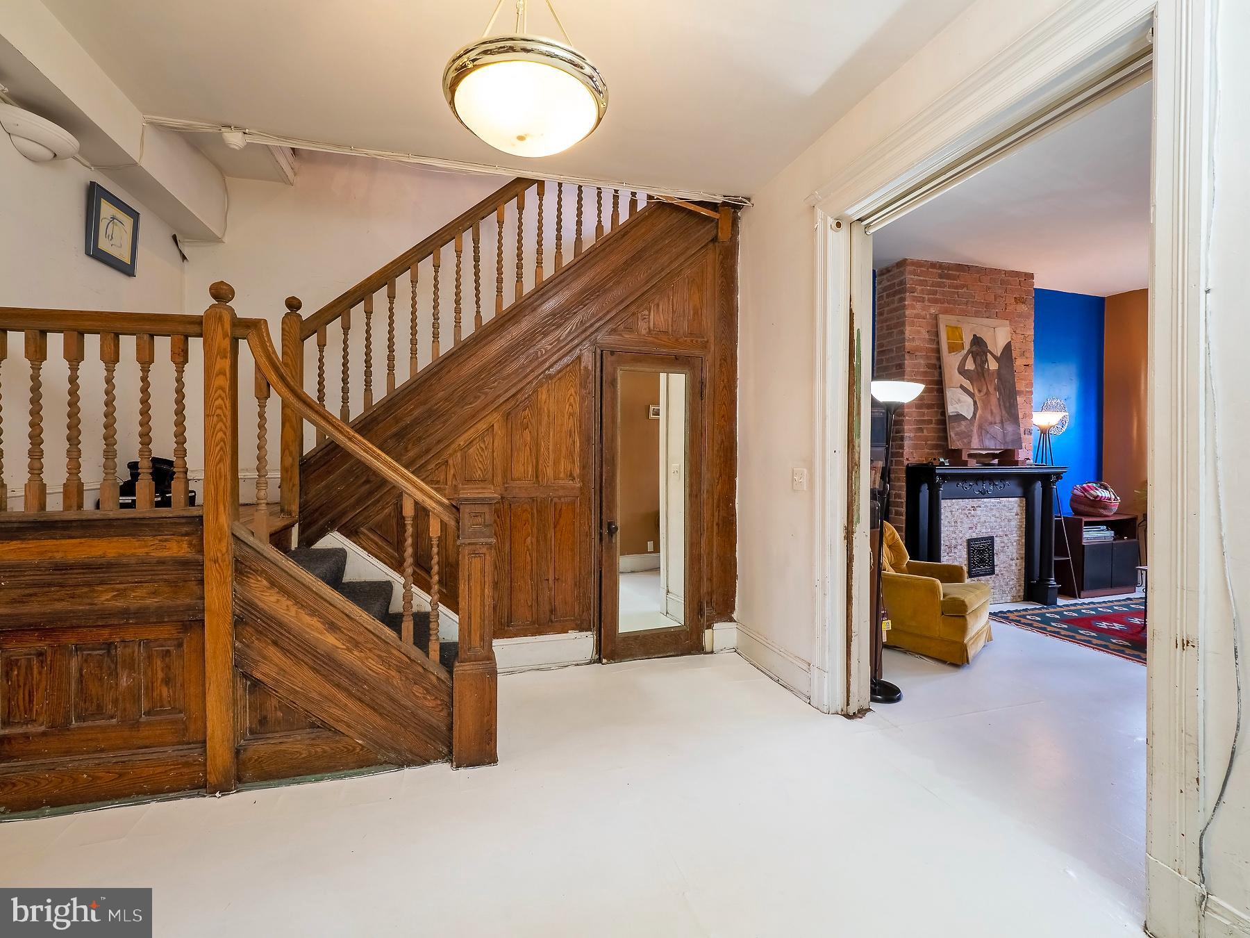 116 U Street Northwest Washington, DC 20001 - Photo 12 of 49 Elegantly detailed stairs