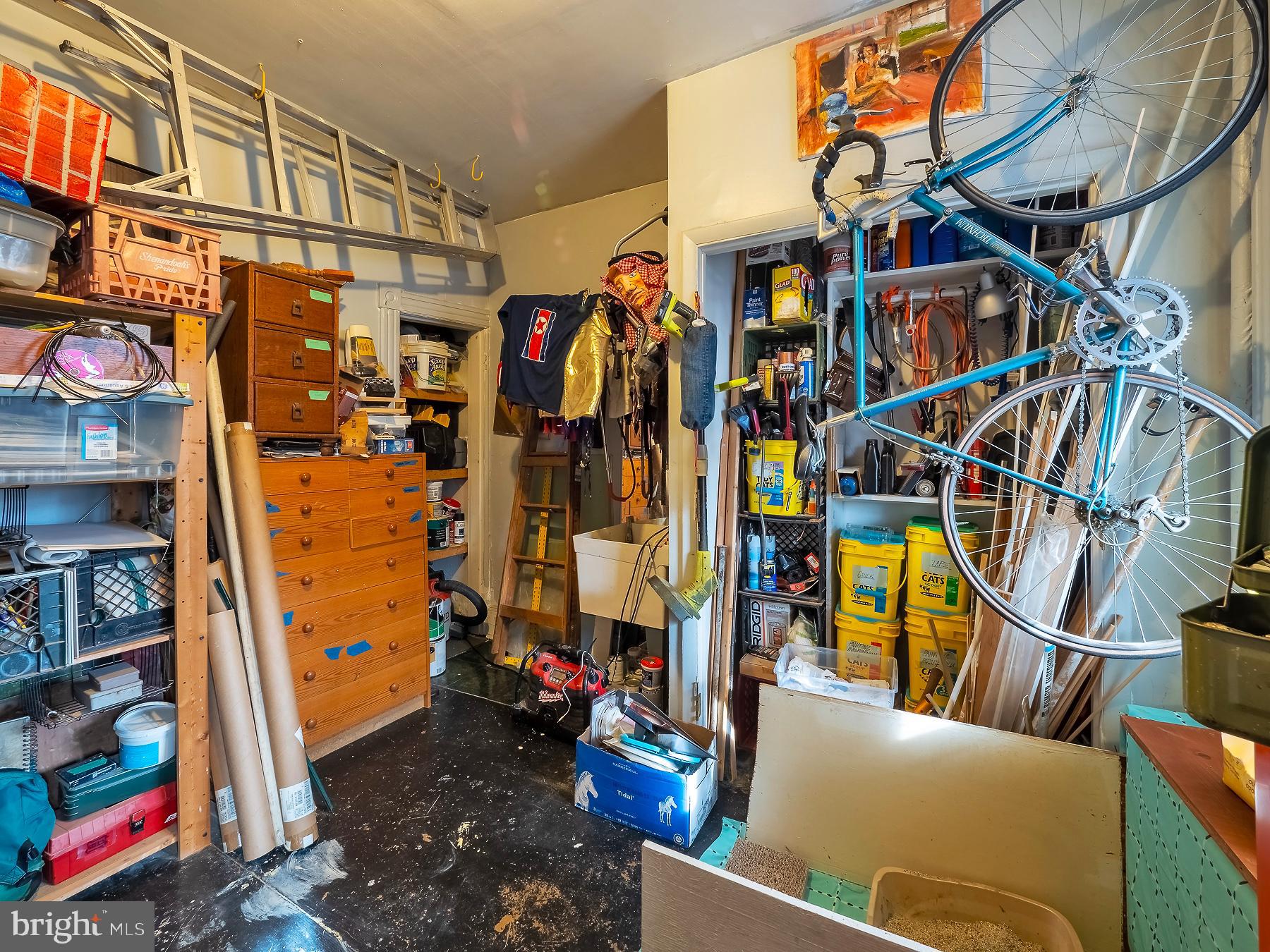 116 U Street Northwest Washington, DC 20001 - Photo 31 of 49 Fourth bedroom, used as artist studio/workroom