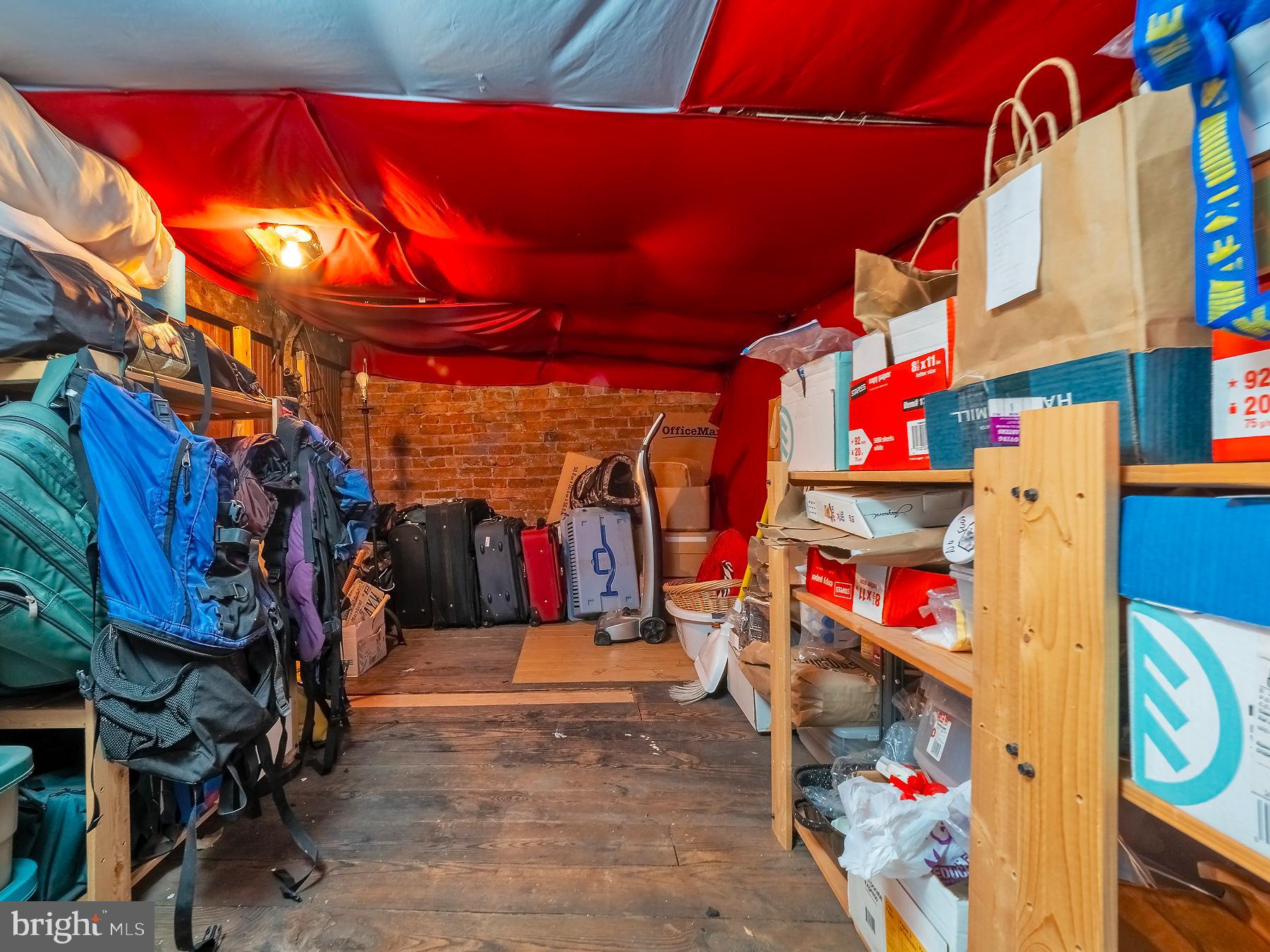 116 U Street Northwest Washington, DC 20001 - Photo 34 of 49 Attic storage space. Think of the possibilities.