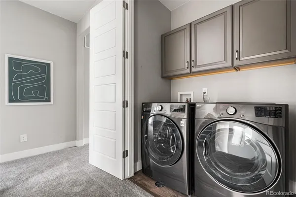 a outdoor space with furniture