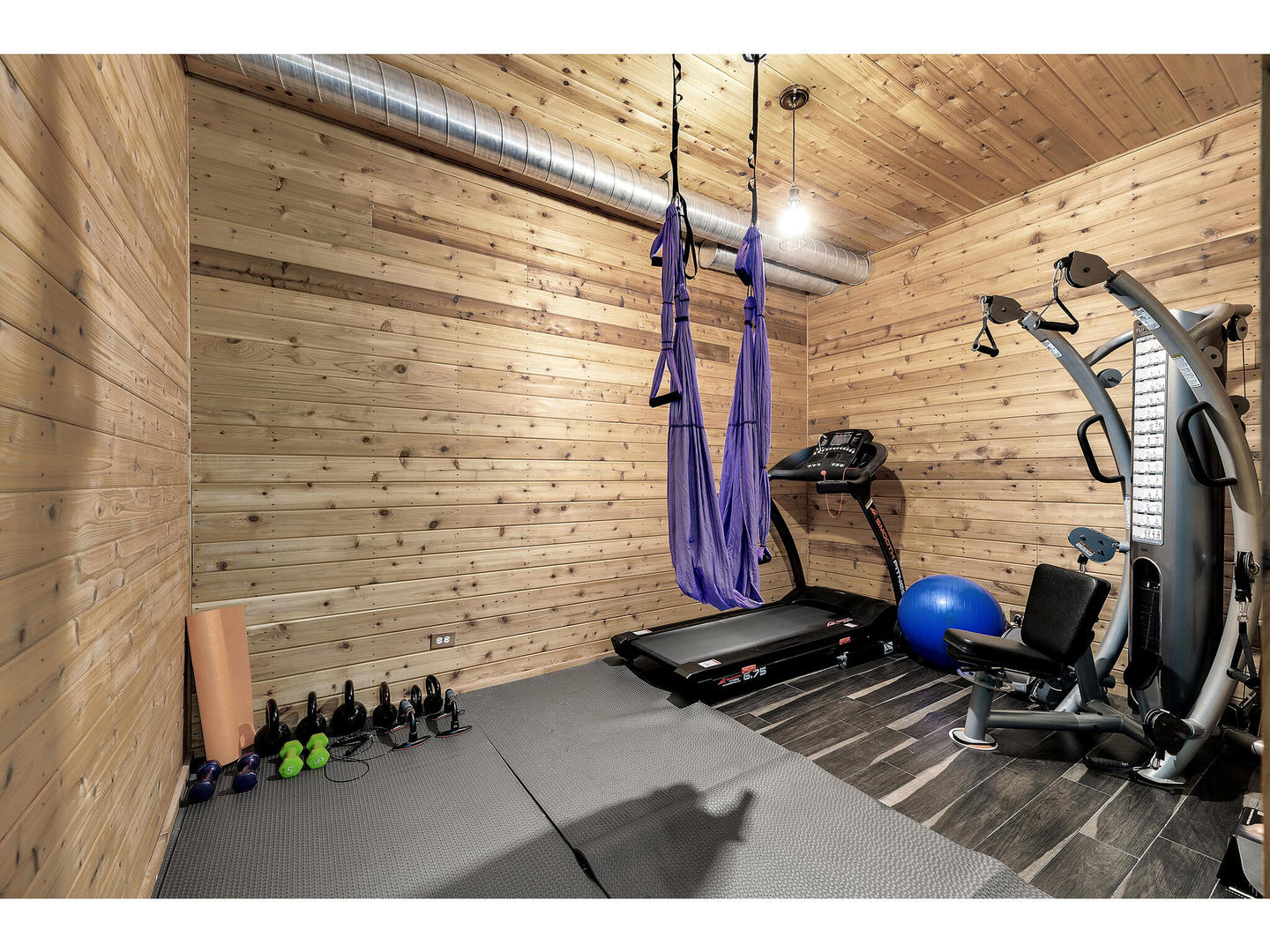 728 Cleveland Road Hinsdale, IL 60521 - Photo 27 of 35 a view of a room with gym equipment