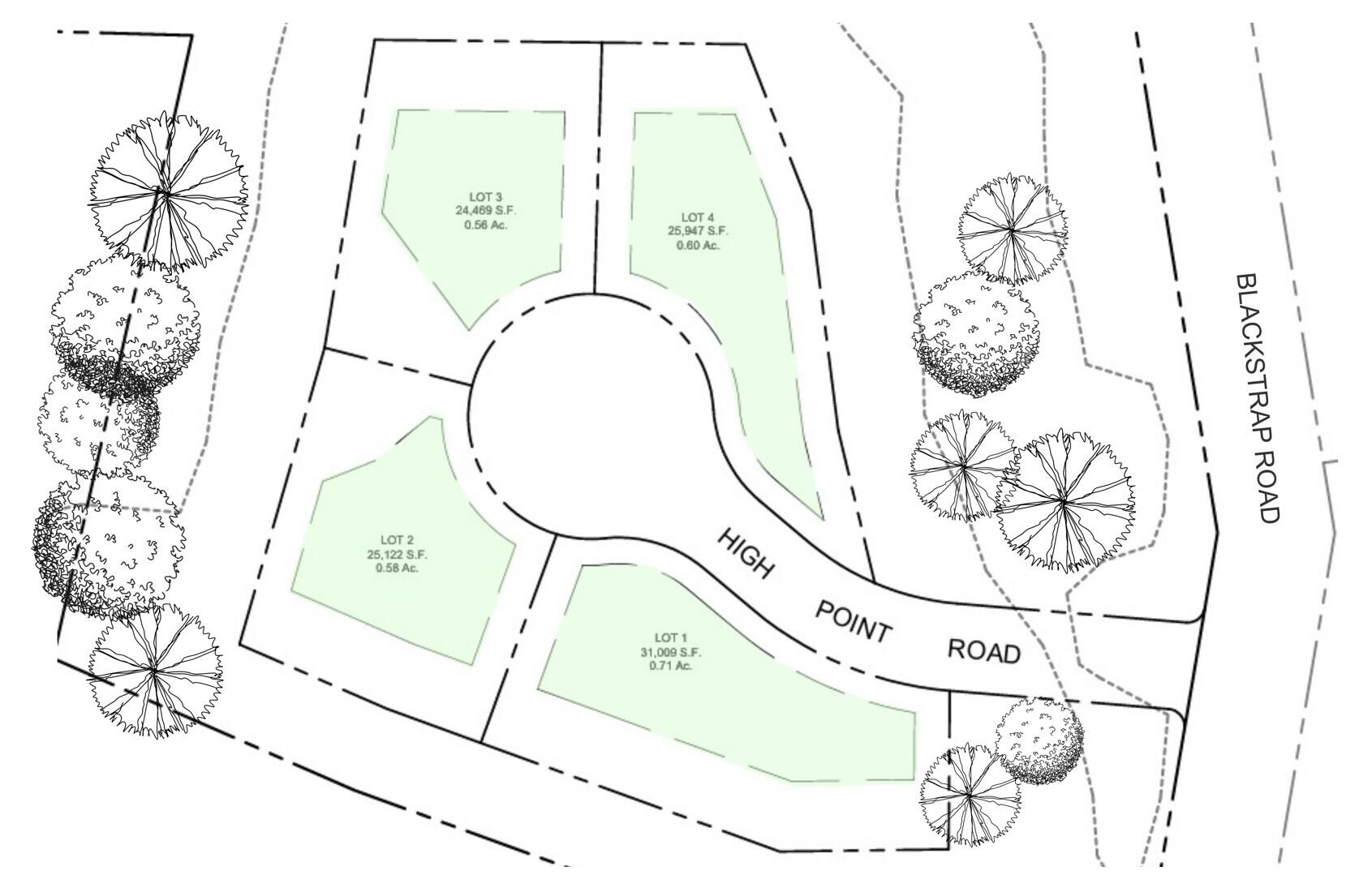 Lot #4 High Point Road Scarborough, ME 04074 - Photo 3 of 19 High Point map layout