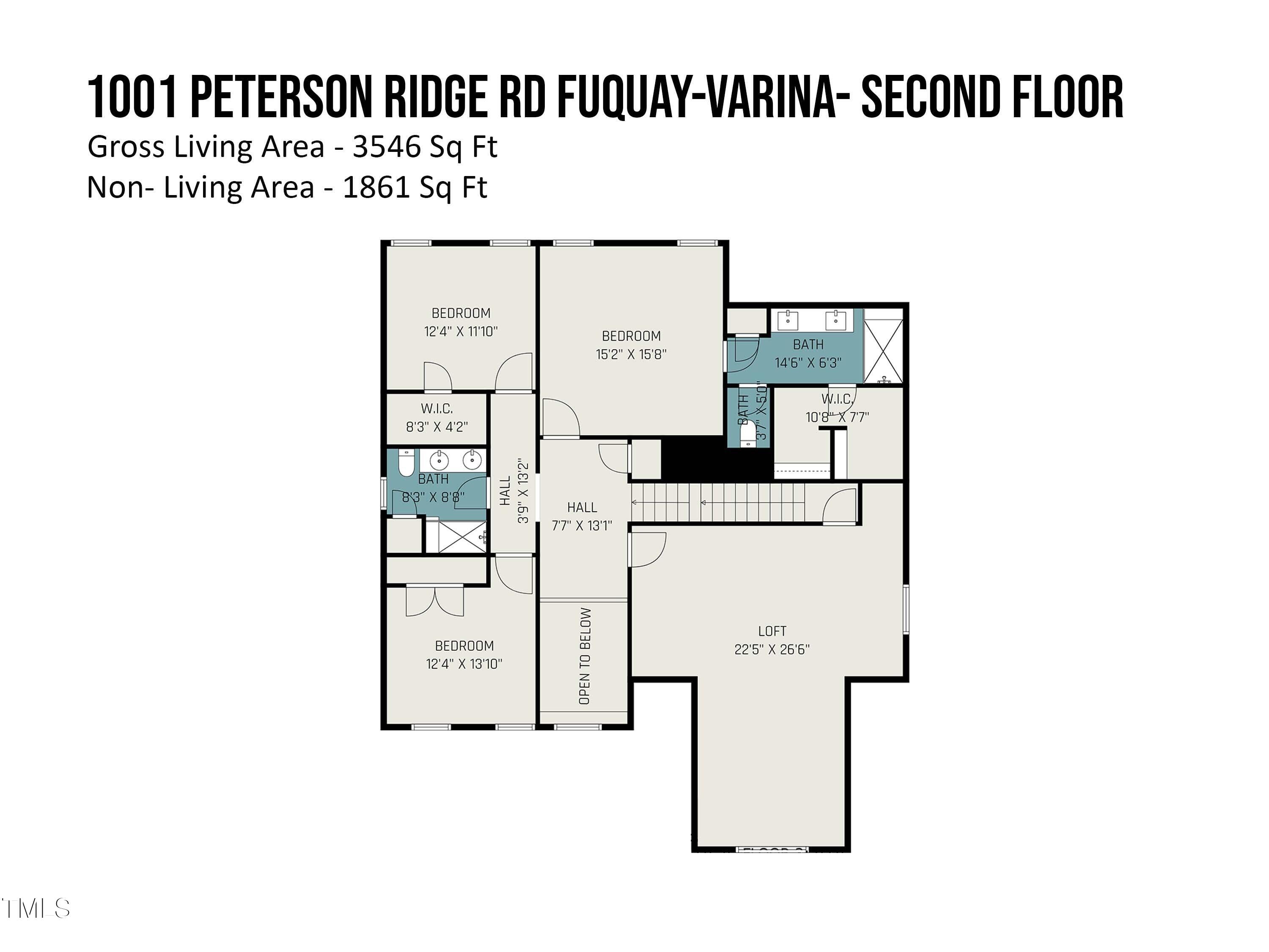 1001 Peterson Ridge Road Fuquay-Varina, NC 27526 - Photo 41 of 42 Floor Plan