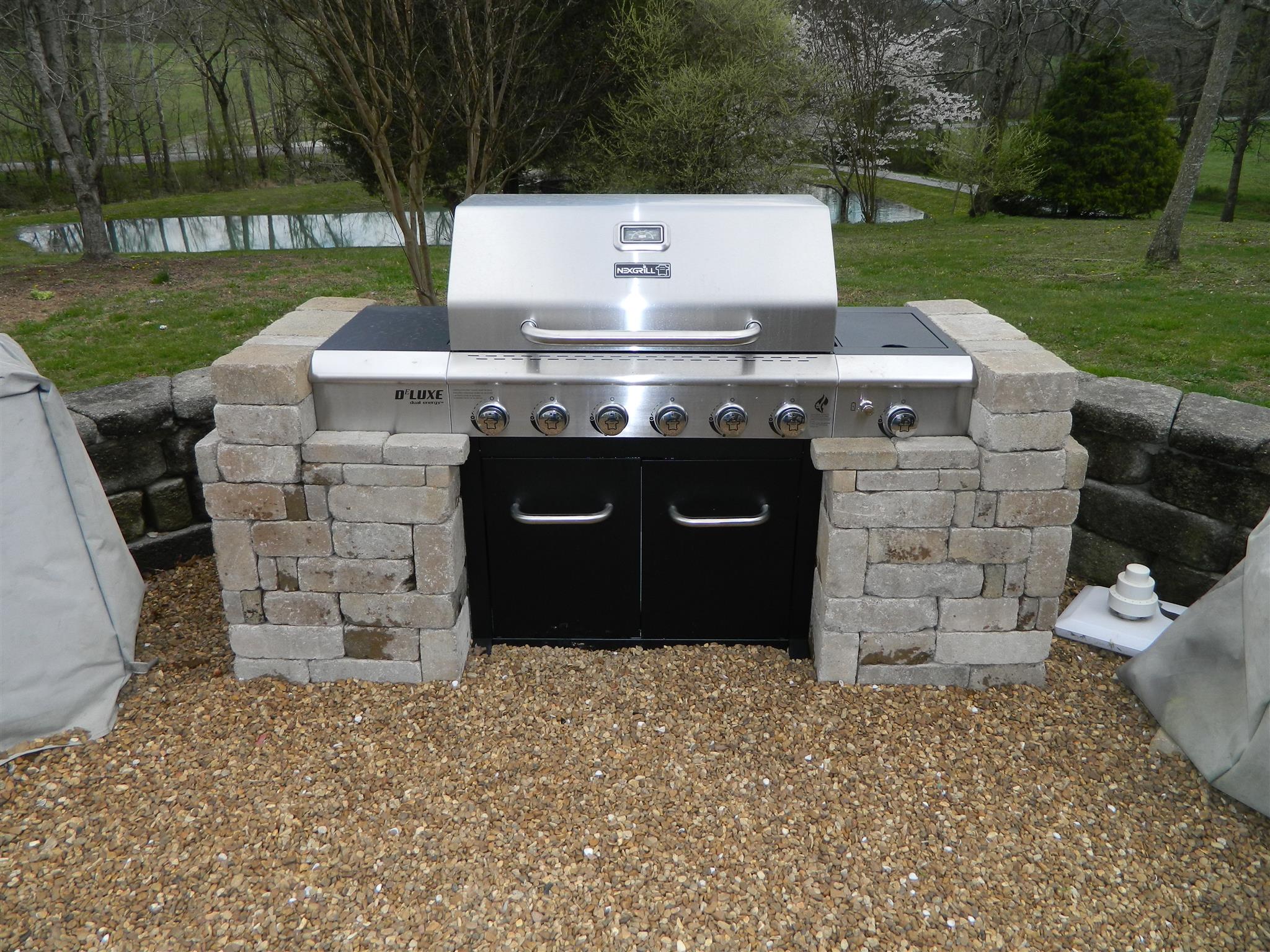491 Pee Dee Branch Road Cottontown, TN 37048 - Photo 13 of 30 a view of a fireplace with a bench