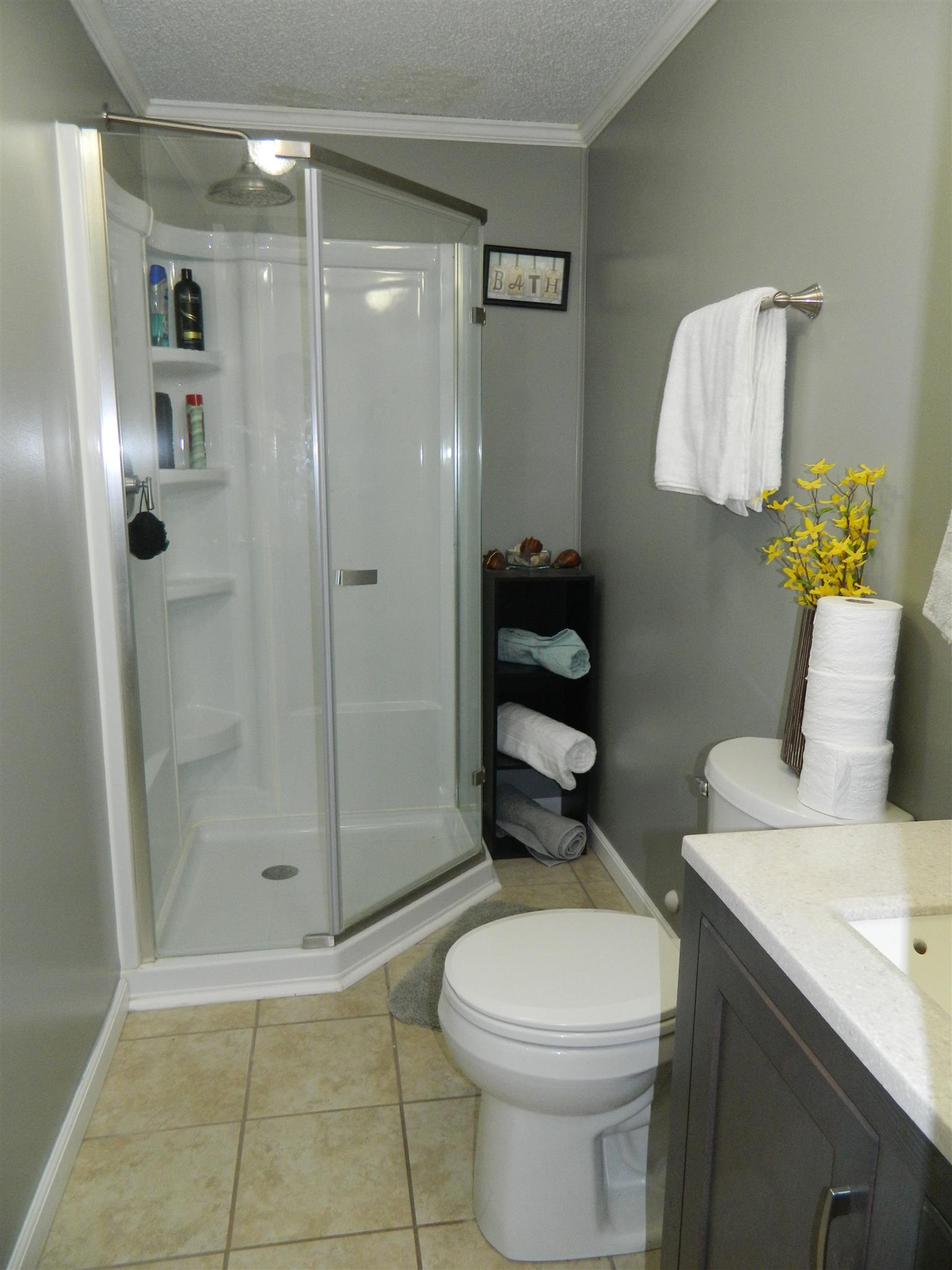 491 Pee Dee Branch Road Cottontown, TN 37048 - Photo 20 of 30 a bathroom with a toilet and a shower
