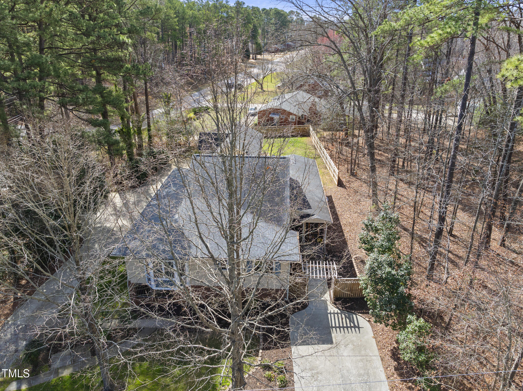6301 King Lawrence Road Raleigh, NC 27607 - Photo 65 of 79 a view of swimming pool with a yard