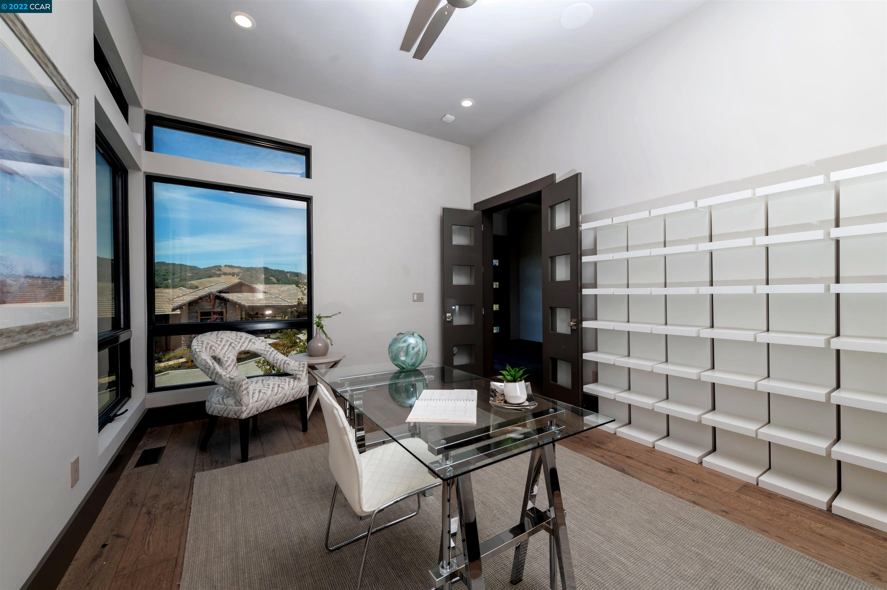 155 Arbor View Lane Lafayette, CA 94549 - Photo 22 of 32 a workspace with furniture and window