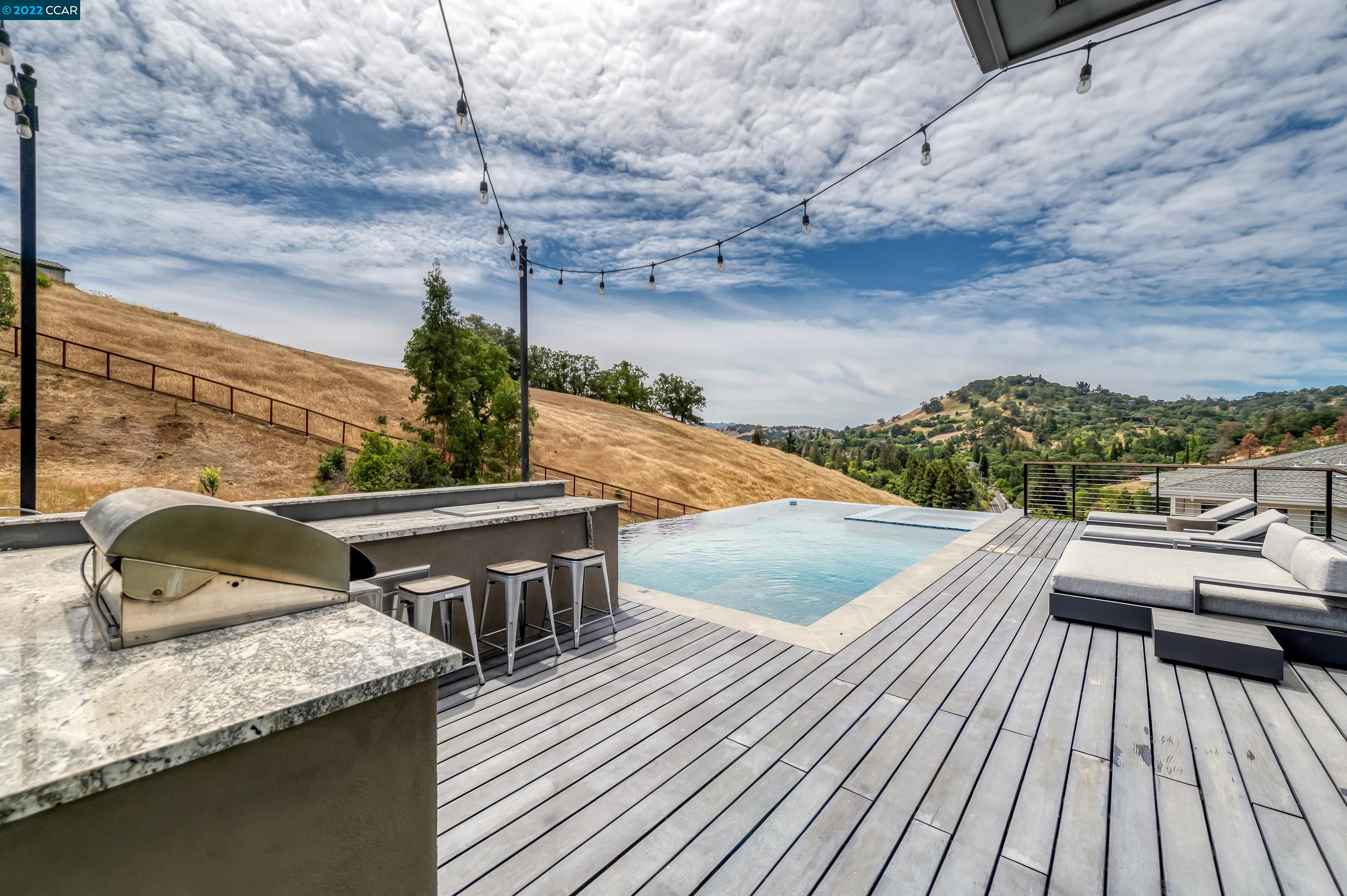 155 Arbor View Lane Lafayette, CA 94549 - Photo 29 of 32 a view of balcony with furniture and wooden floor