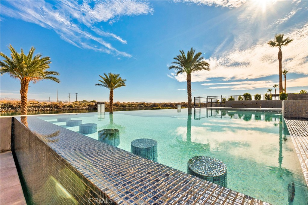 4618 My Place Road Needles, CA 92363 - Photo 10 of 31 a view of a swimming pool with a patio