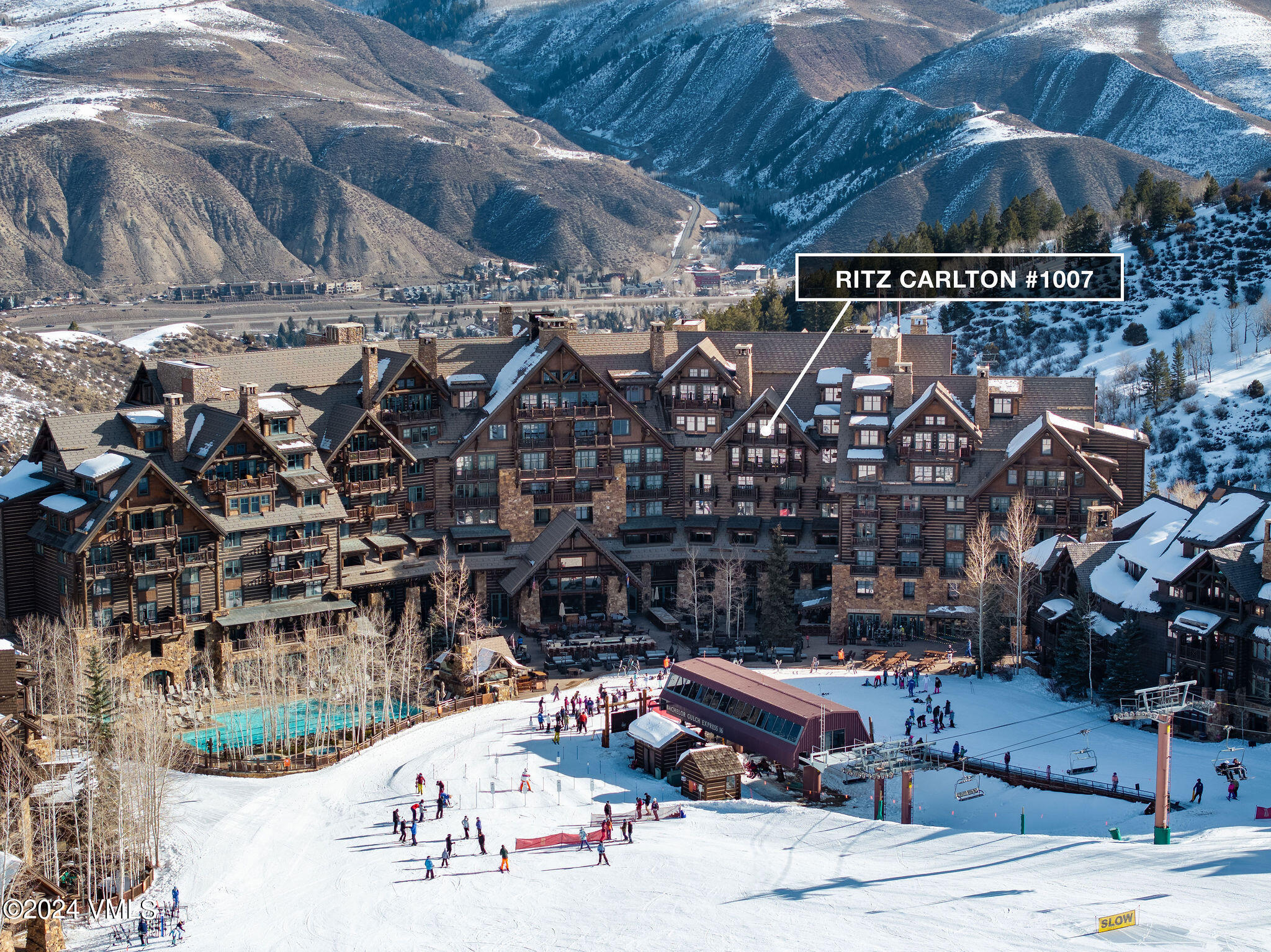 130 Daybreak Ridge Road, Unit R1007 Avon, CO 81620 - Photo 29 of 40 ritz_1007_aerial_b