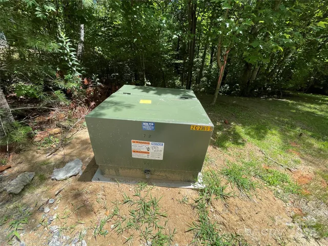 a view of a yard with an outdoor space