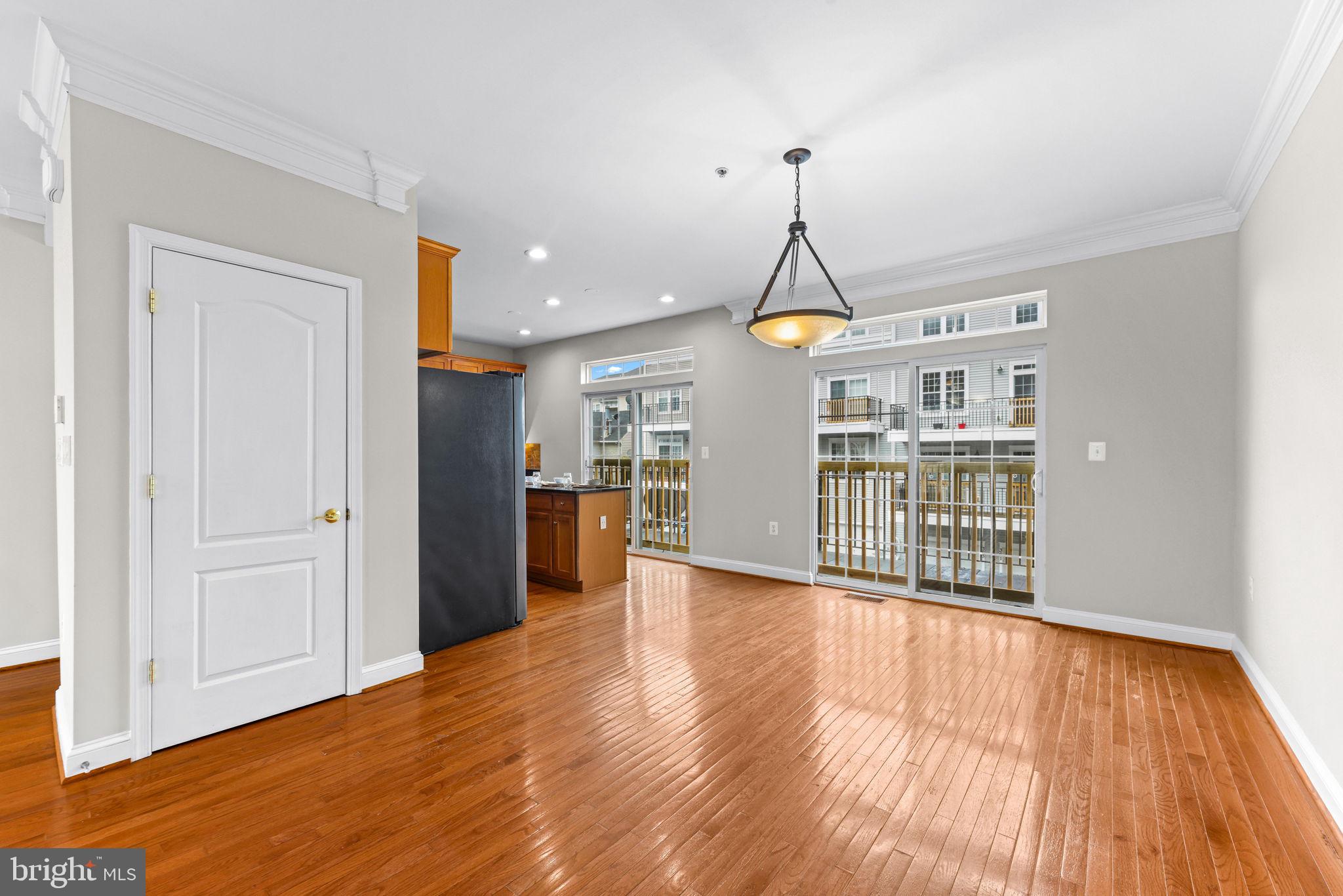 224 North Summit Avenue Gaithersburg, MD 20877 - Photo 9 of 34 a view of empty room with wooden floor