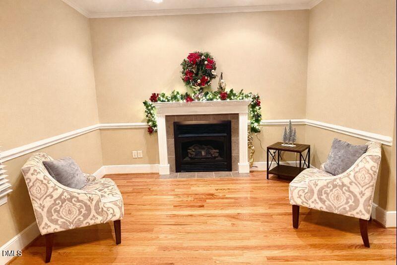 207 North Hopkins Avenue Spring Hope, NC 27882 - Photo 4 of 41 Softer Tan Fireplace Pic