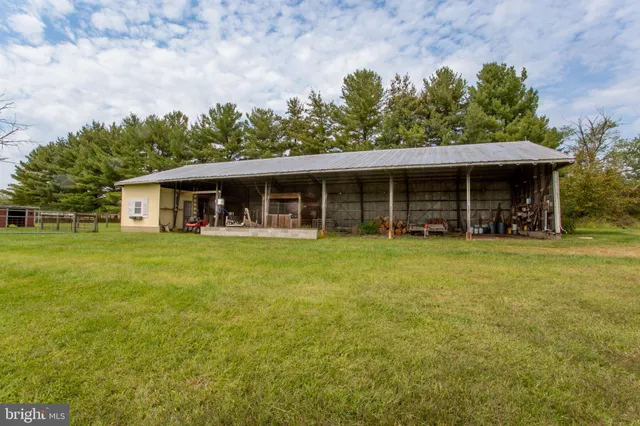 a outdoor space with furniture