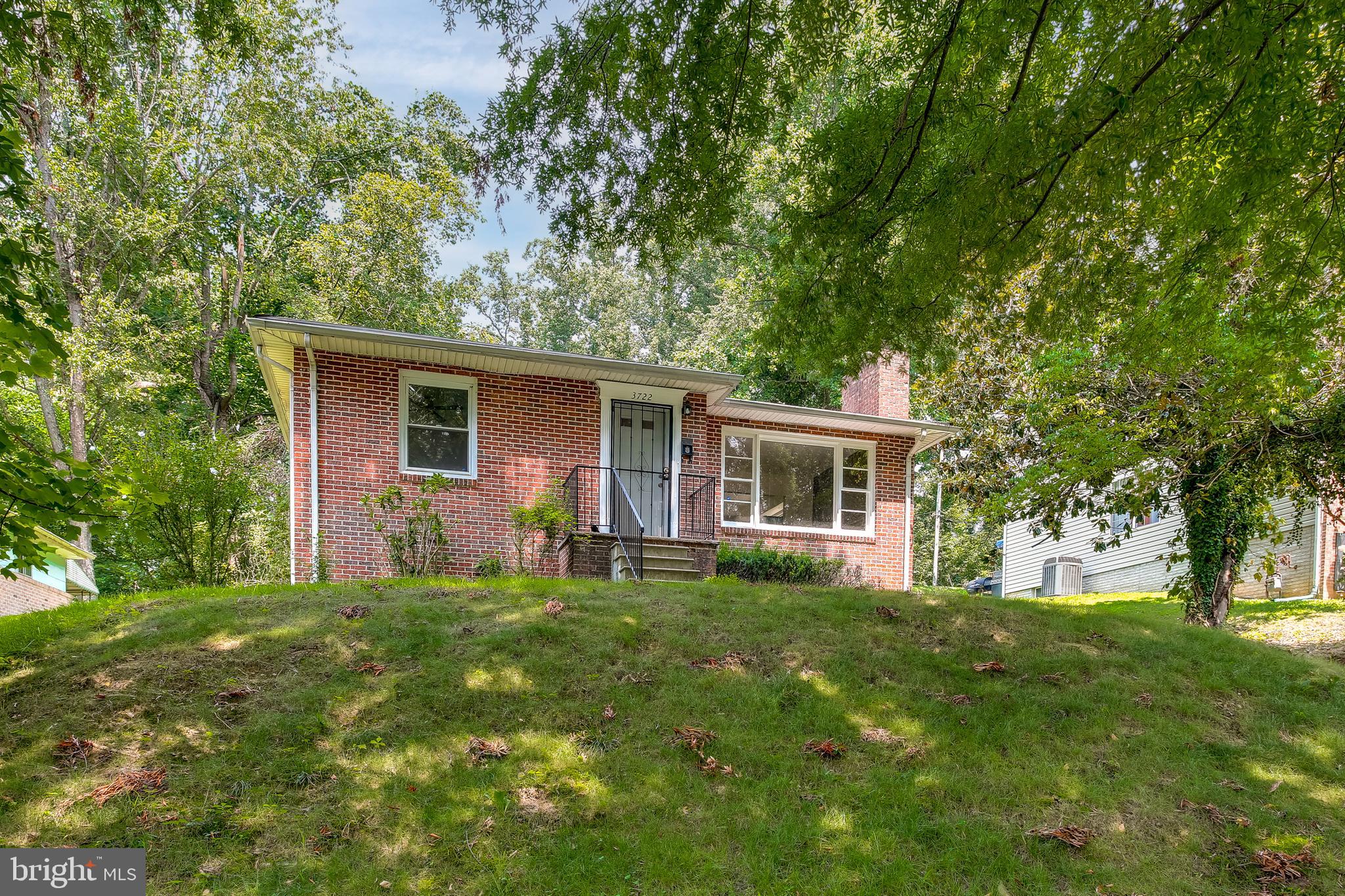 3722 Chesholm Road Baltimore, MD 21216 - Photo 1 of 23 Exterior brick front rancher