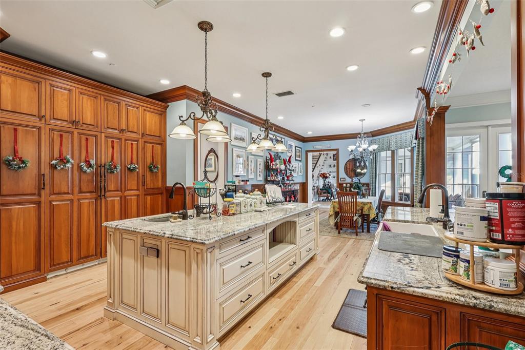 310 Acadia Lane Celebration, FL 34747 - Photo 16 of 52 a large kitchen with kitchen island a large island in it