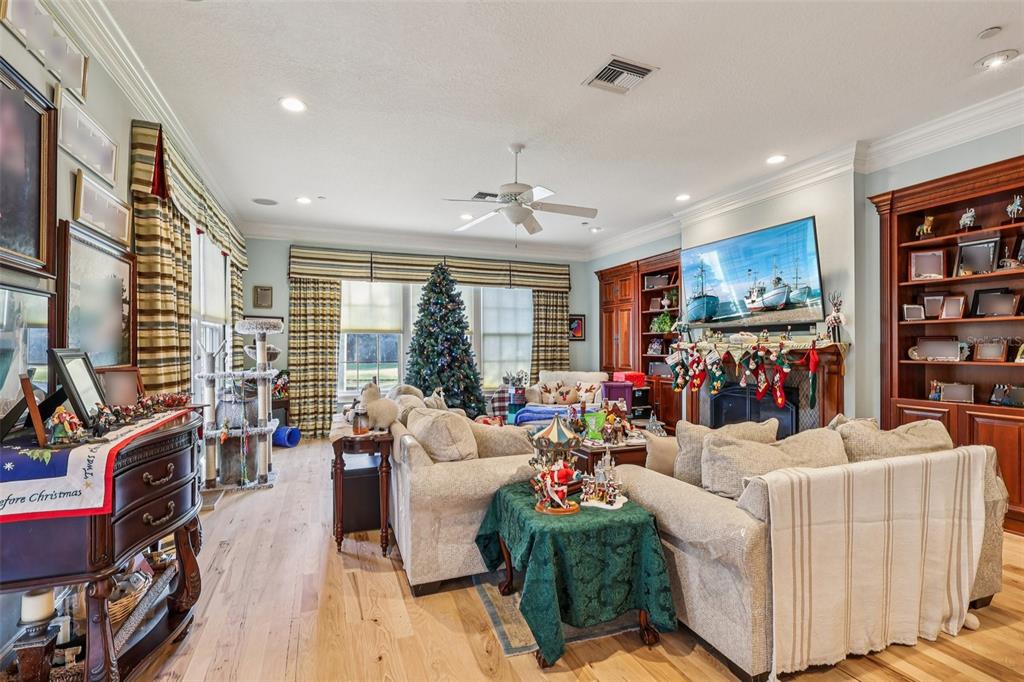 310 Acadia Lane Celebration, FL 34747 - Photo 20 of 52 a living room with furniture and a flat screen tv