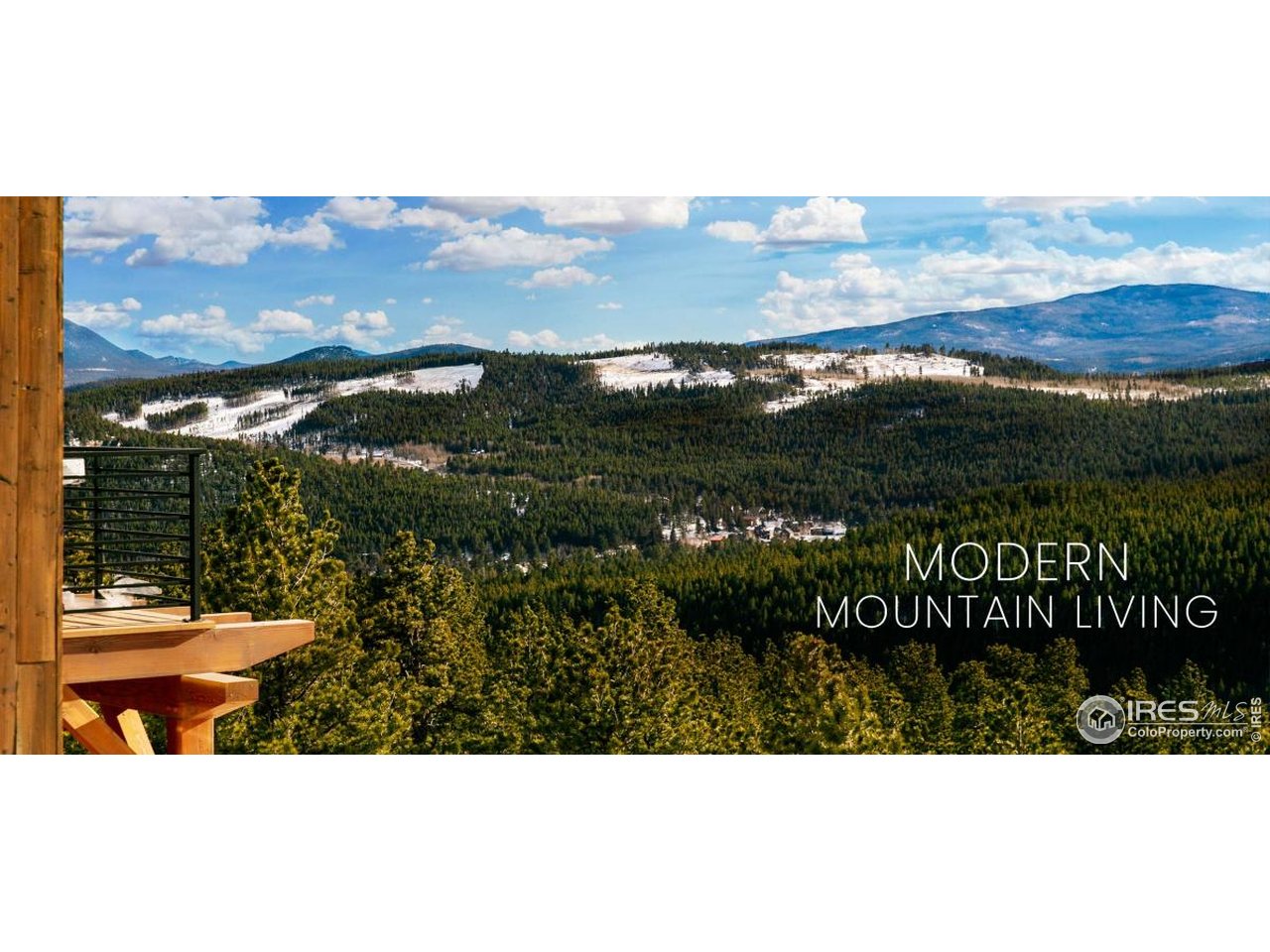 5 Ridge View Road Nederland, CO 80466 - Photo 5 of 6 a view of city and mountain