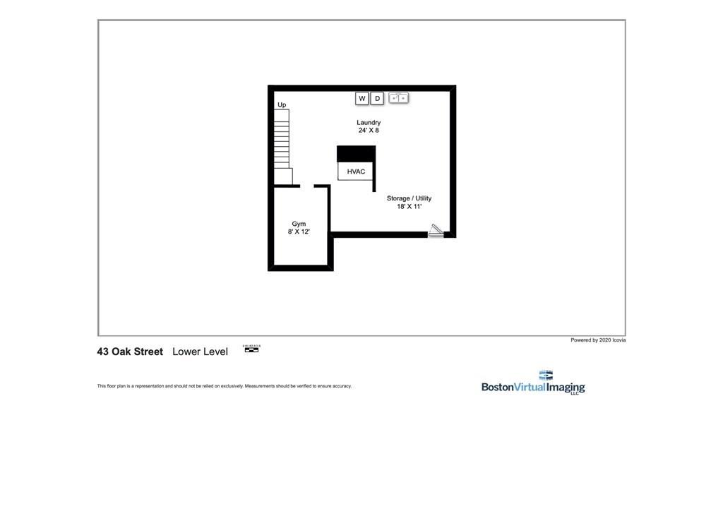 43 Oak Street Newton, MA 02464 - Photo 20 of 20 a picture of a wall with a white wall and a picture