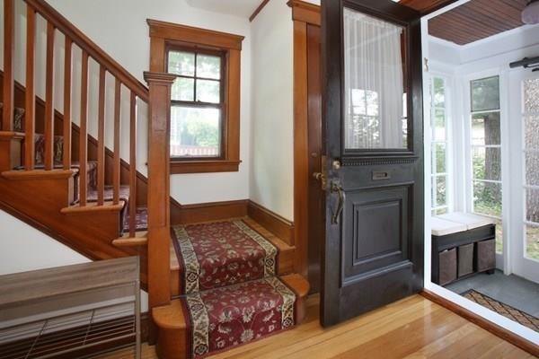 43 Oak Street Newton, MA 02464 - Photo 5 of 20 a view of a entryway of a house