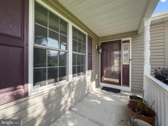 a view of front door