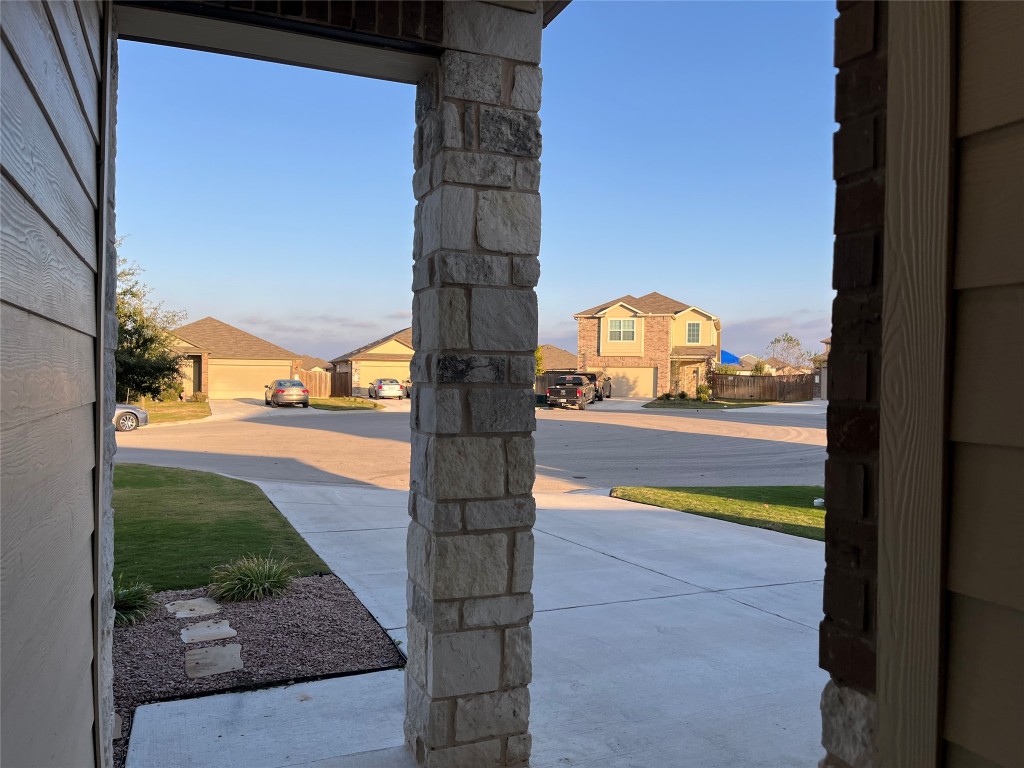 104 Granville Court Jarrell, TX 76537 - Photo 32 of 36 a view of swimming pool from a corridor
